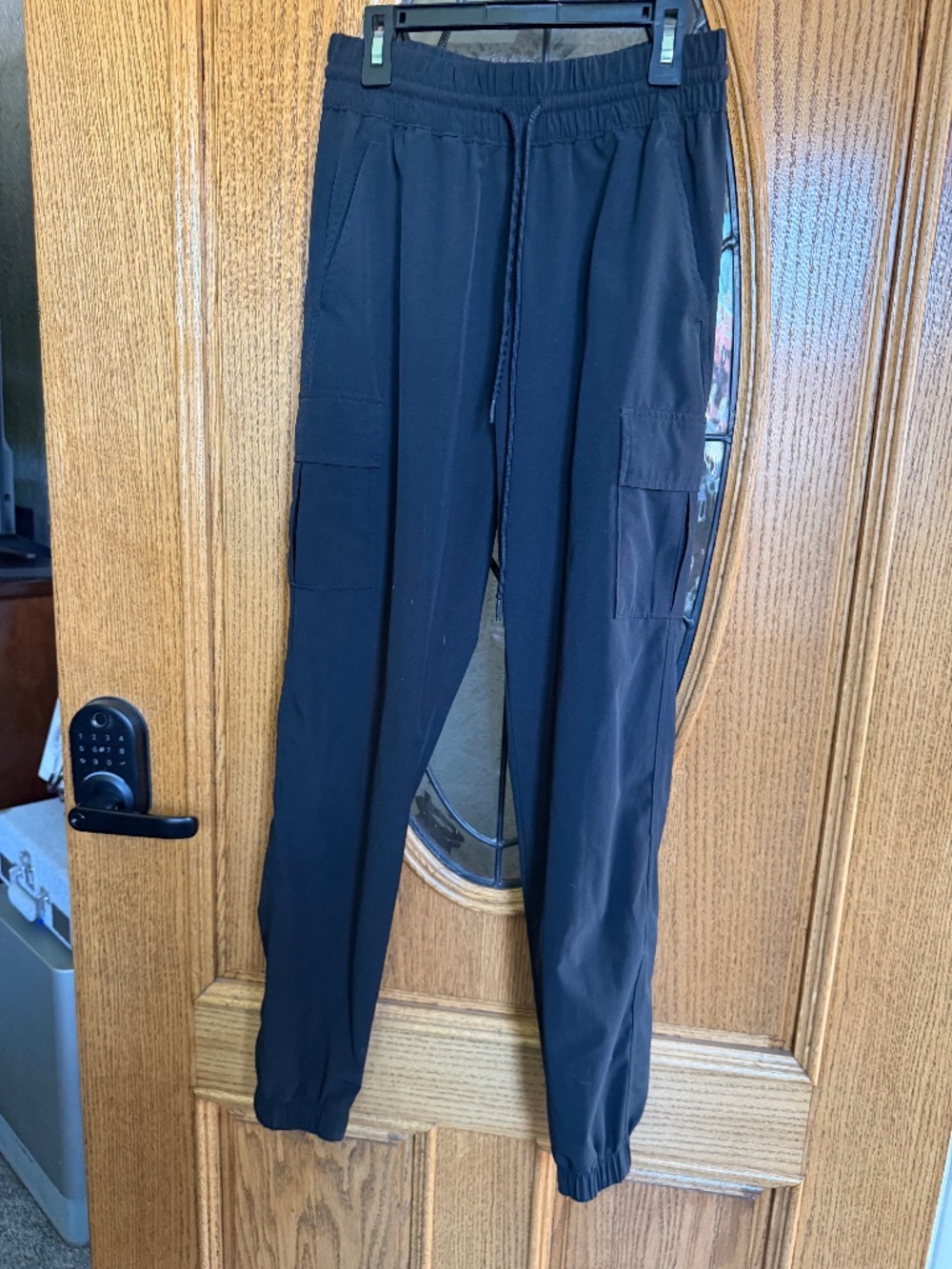 PINK Victoria's Secret black sport joggers Size XS